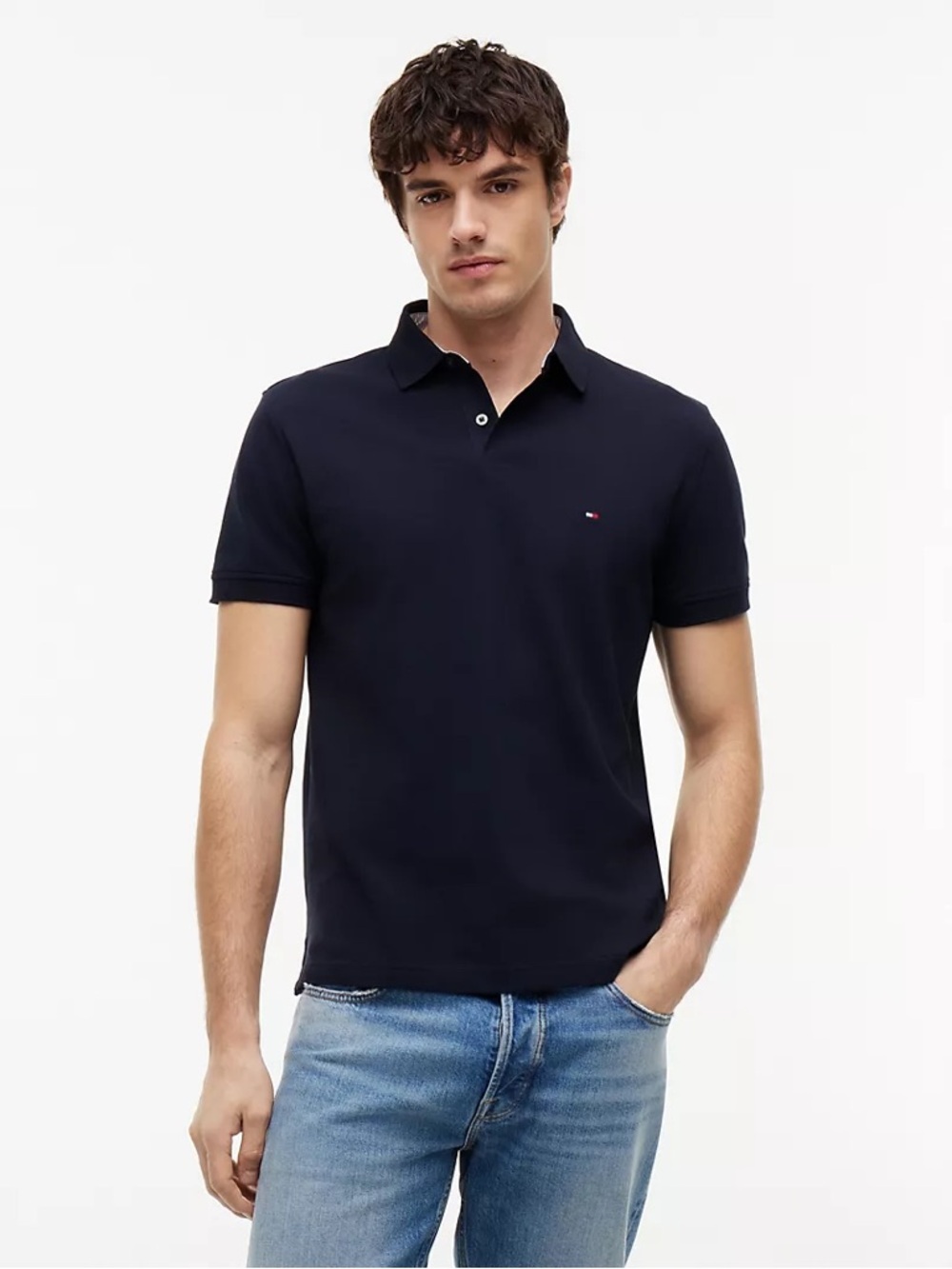Tommy Hilfiger Men’s Classic Navy Polo Shirt